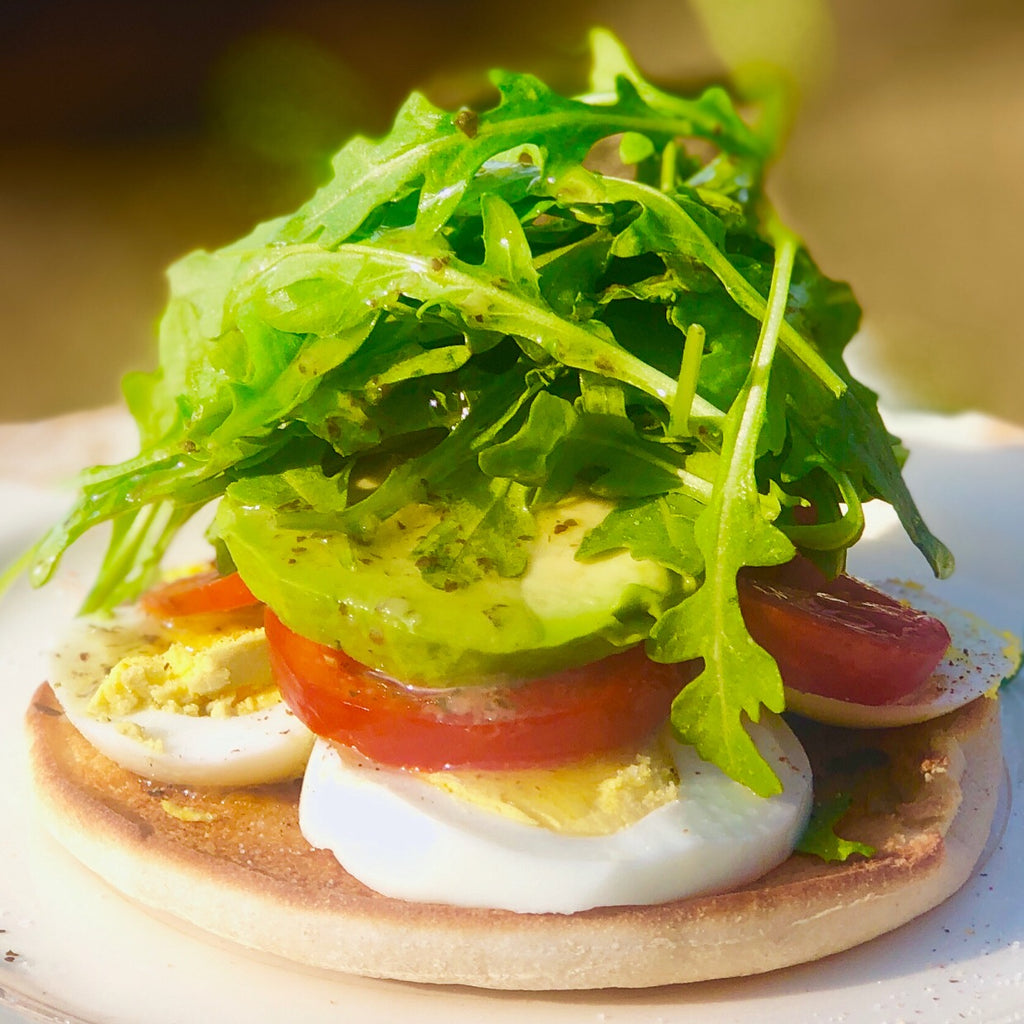 Hard boiled egg sandwich 🥪