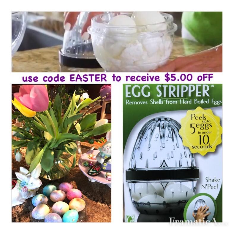 Use code EASTER to receive $5.00 off