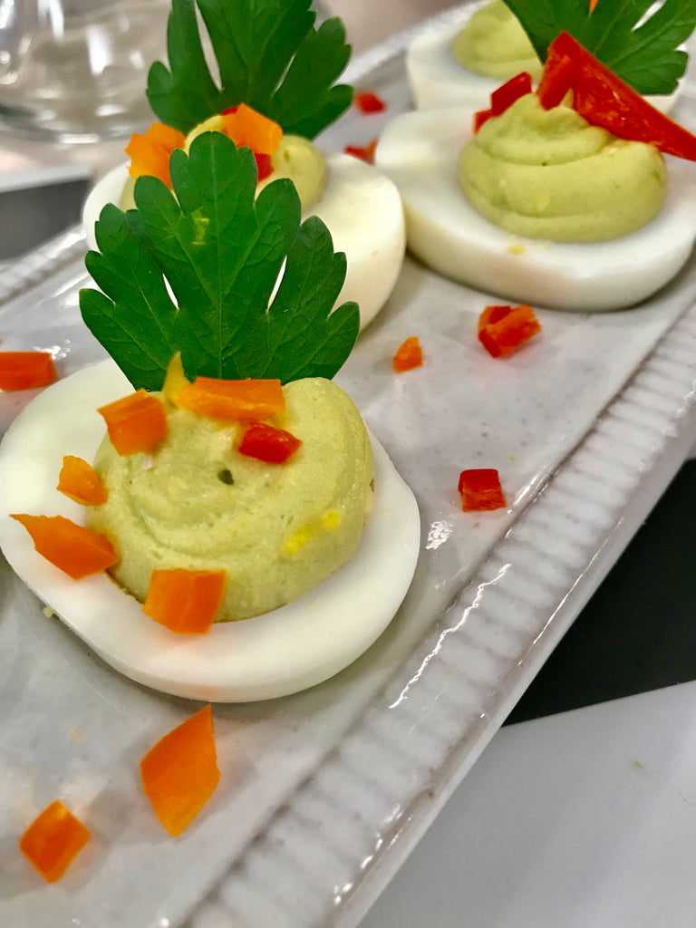 AVOCADO DEVILED EGGS – easy recipe